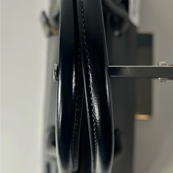 NEW/NWT Women’s Coach Empire Carryall Bag 34 Satchel Glazed Black - Picture 9 of 13